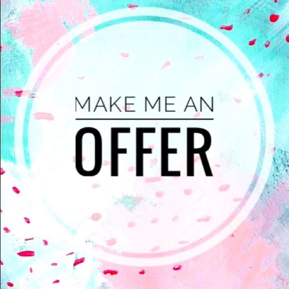 Accepting Reasonable Offers!